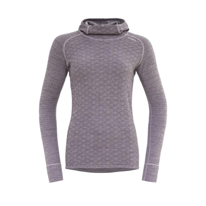 W Triko DEVOLD KVITEGGA MERINO 230 HOODIE